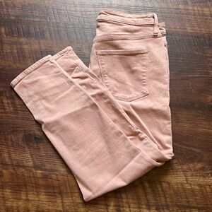 Light pink jeans